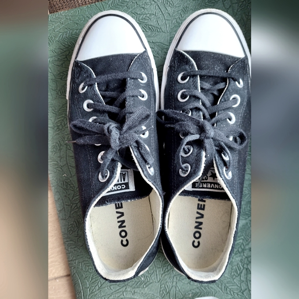 Black Platform Converse